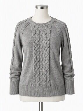 Nautica Women’s Cable Knit Sweater – Size XS